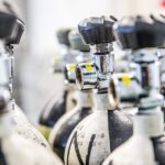 valve, compressed air bottle, steel bottle, air bottle, oxygen bottle, breathing air, breathing air bottle, oxygen bottle, oxygen bottle, oxygen bottle, oxygen bottle, oxygen bottle